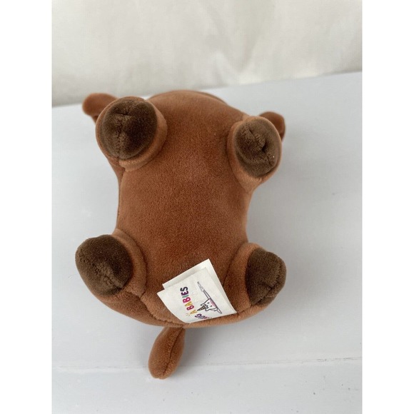 Snug a Babies SOFT Small Brown & Gold Puppy Unicorn plush EXCELLENT CONDITION - Picture 5 of 10